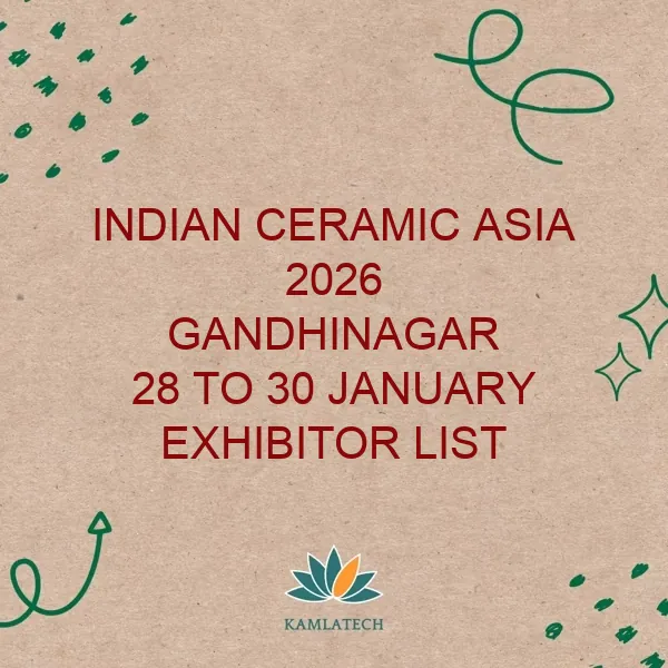 Indian Ceramic Asia Gandhinagar 2026 Exhibitor List (125 Exhibitors)